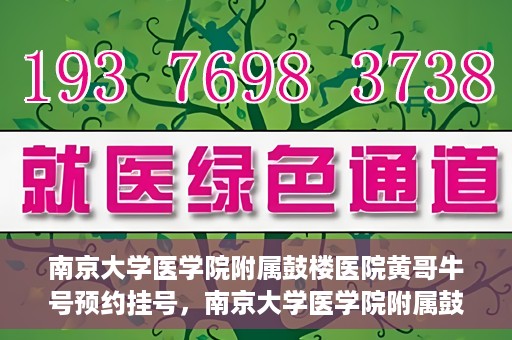 南京大学医学院附属鼓楼医院黄哥牛号预约挂号，南京大学医学院附属鼓楼医院黄哥牛号预约挂号攻略解析