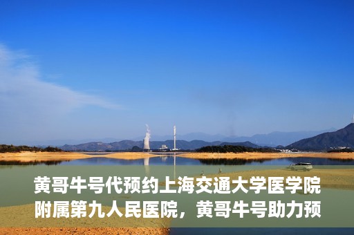 黄哥牛号代预约上海交通大学医学院附属第九人民医院，黄哥牛号助力预约上海交通大学医学院附属第九人民医院专业服务