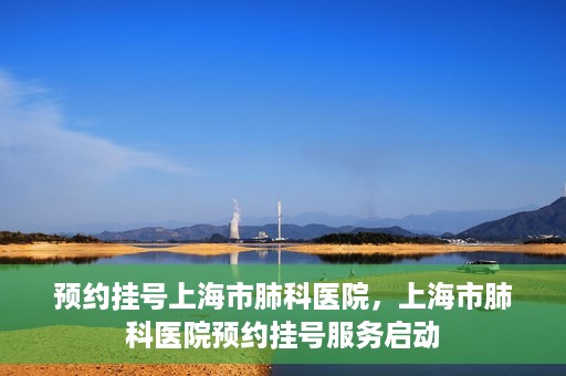 预约挂号上海市肺科医院，上海市肺科医院预约挂号服务启动