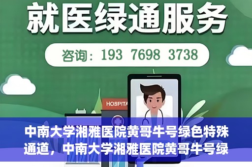 中南大学湘雅医院黄哥牛号绿色特殊通道，中南大学湘雅医院黄哥牛号绿色特殊通道，医疗服务的创新实践与人文关怀的体现