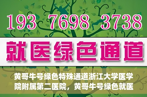 黄哥牛号绿色特殊通道浙江大学医学院附属第二医院，黄哥牛号绿色就医通道，浙江大学医学院附属第二医院的探索与实践