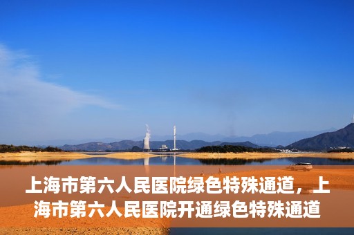 上海市第六人民医院绿色特殊通道，上海市第六人民医院开通绿色特殊通道，助力患者快速就医