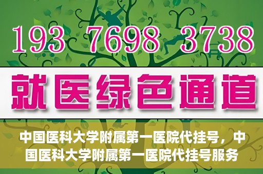 中国医科大学附属第一医院代挂号，中国医科大学附属第一医院代挂号服务详解
