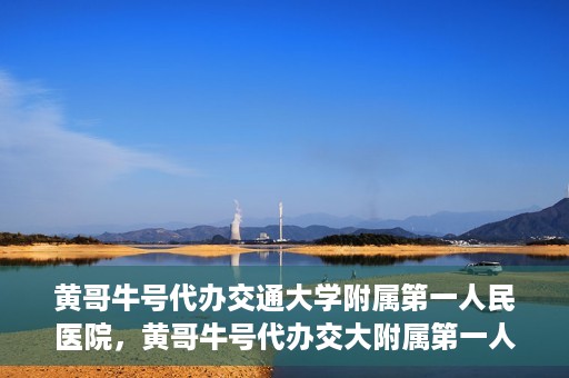 黄哥牛号代办交通大学附属第一人民医院，黄哥牛号代办交大附属第一人民医院业务办理攻略