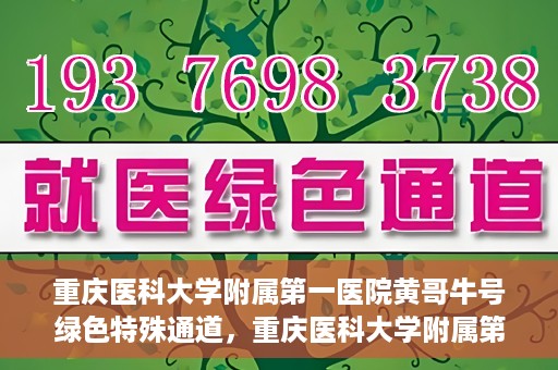重庆医科大学附属第一医院黄哥牛号绿色特殊通道，重庆医科大学附属第一医院黄哥牛号绿色特殊通道，就医新选择