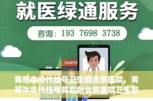 黄哥牛号代挂号卫生部北京医院，黄哥牛号代挂号背后的北京医院卫生部揭秘