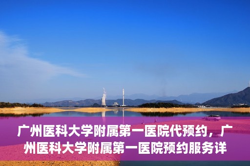 广州医科大学附属第一医院代预约，广州医科大学附属第一医院预约服务详解