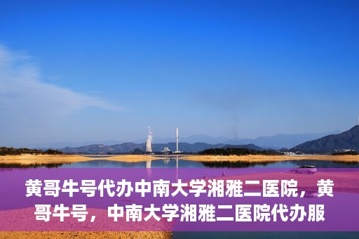 黄哥牛号代办中南大学湘雅二医院，黄哥牛号，中南大学湘雅二医院代办服务详解