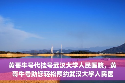 黄哥牛号代挂号武汉大学人民医院，黄哥牛号助您轻松预约武汉大学人民医院挂号服务