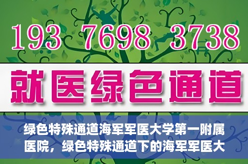 绿色特殊通道海军军医大学第一附属医院，绿色特殊通道下的海军军医大学第一附属医院探索与实践