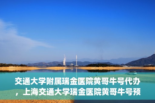交通大学附属瑞金医院黄哥牛号代办，上海交通大学瑞金医院黄哥牛号预约代办服务解析