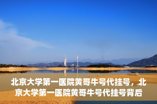 北京大学第一医院黄哥牛号代挂号，北京大学第一医院黄哥牛号代挂号背后的故事与真相探索
