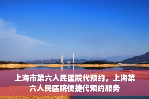 上海市第六人民医院代预约，上海第六人民医院便捷代预约服务