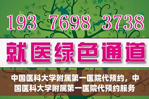 中国医科大学附属第一医院代预约，中国医科大学附属第一医院代预约服务详解